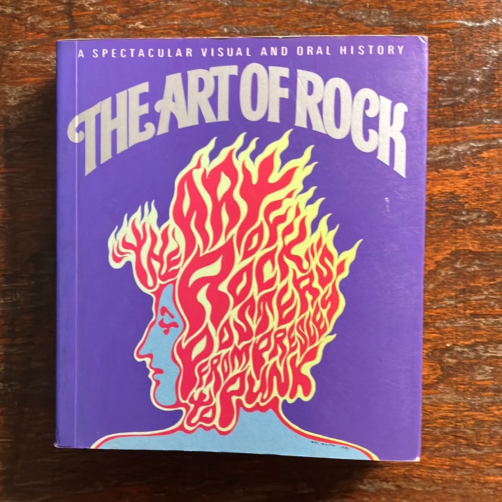 Art of Rock Mini Book with  Dylan Cover